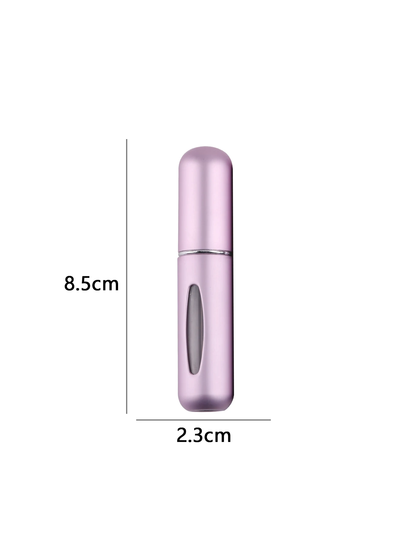 6 Mini Portable Travel Bottom Filling Perfume Refill Bottle, Liquid Subbottling Atomizer, Refillable Bottle, Cosmetic Vacuum