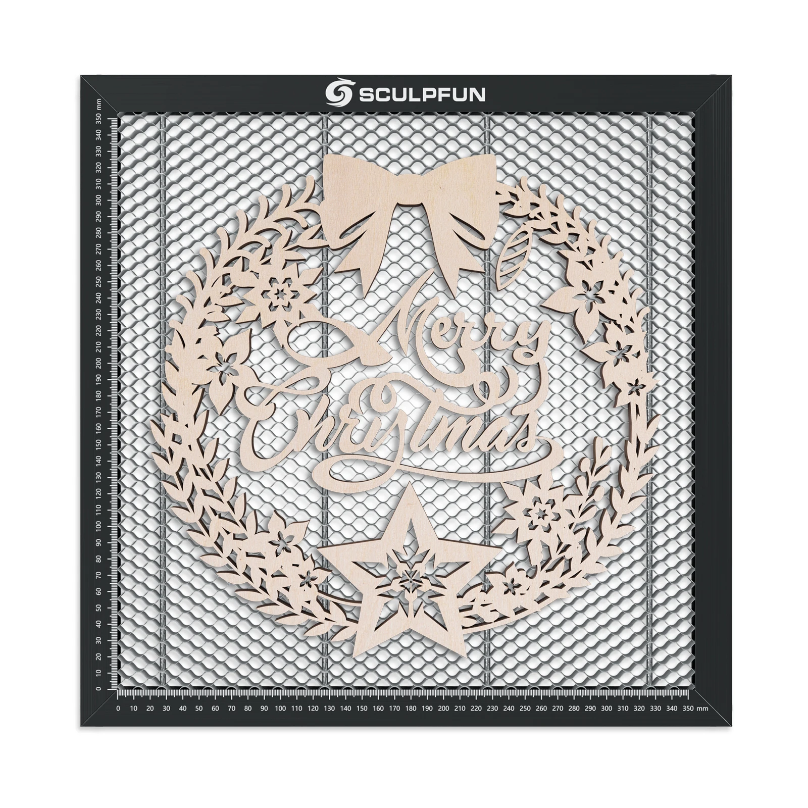 SCULPFUN Laser Cutting Honeycomb Working Table Board 400x400mm Steel Panel Platform for CO2 Diode Laser Engraver Cutting Machine