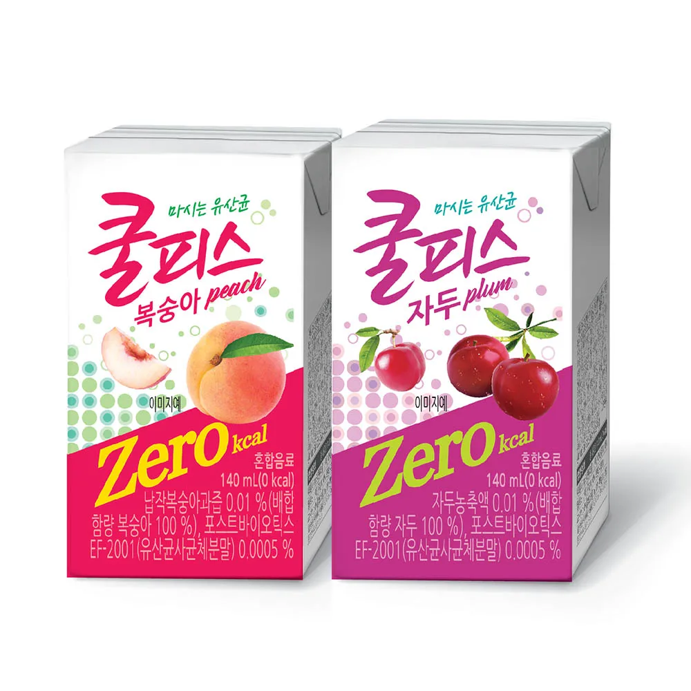 Drinking Heritage Beverage Coolpiece Calorie Zero 140Mlx24 Peach Flavor