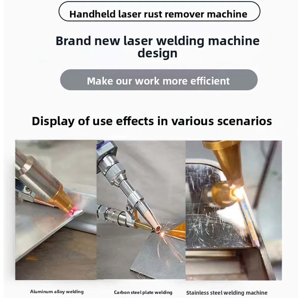 Multi Power draagbare laserlasmachine, laserlasmachine, puntlassen continu lassen snijden vier in één machine