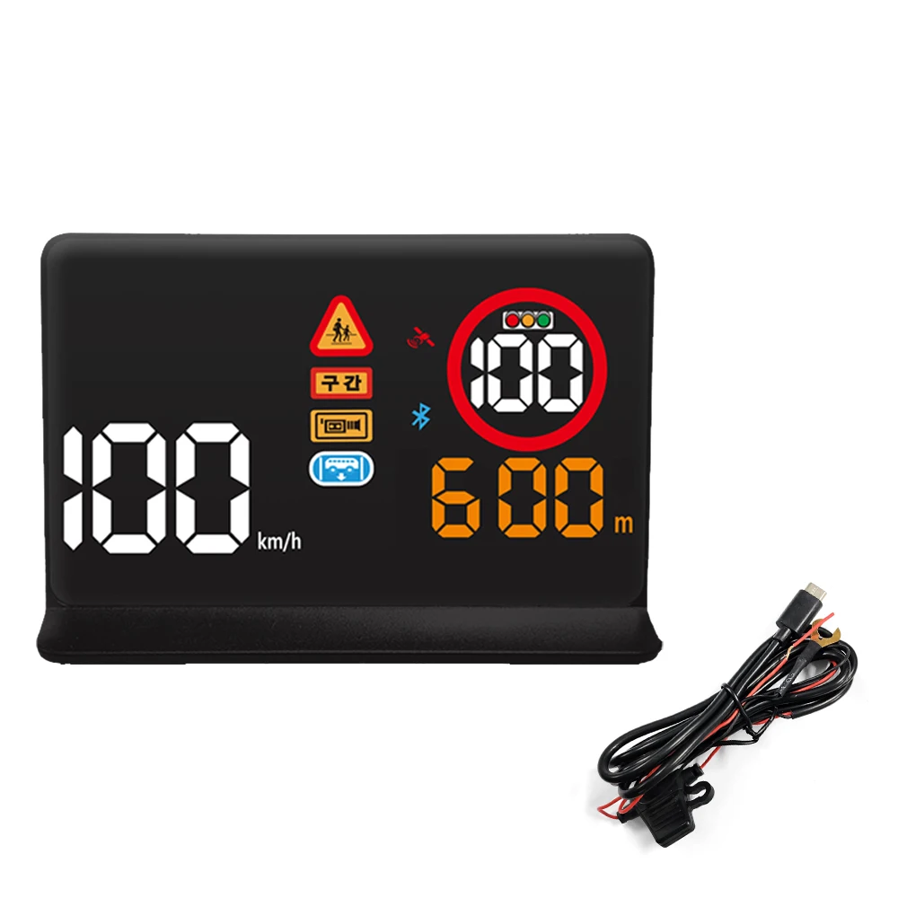 [Lead eye] HUD GPS head-up display crackdown camera notification safe driving assistant GI900 speedometer