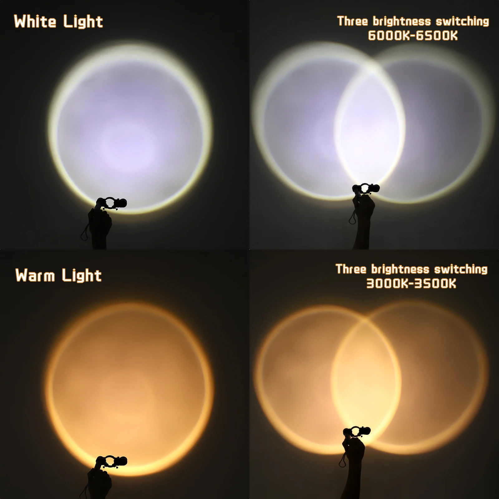 Spraying Machine Light Portable for Universal Paint Gun Light With Warm/White TwoColor Light Rechargeable Sprayer Auxiliary Lamp