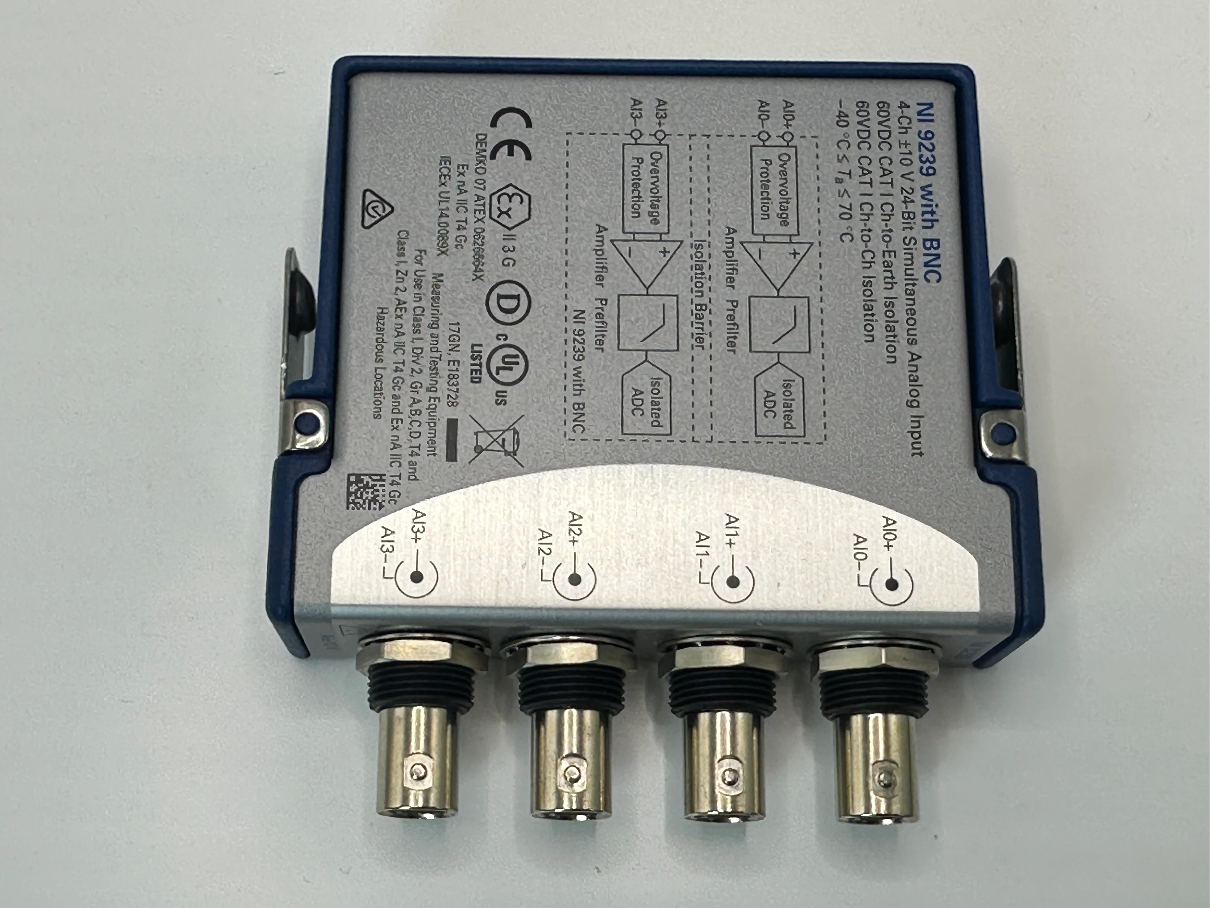 National Instruments NI‑9239 cDAQ cRIO Isolated Voltage Input