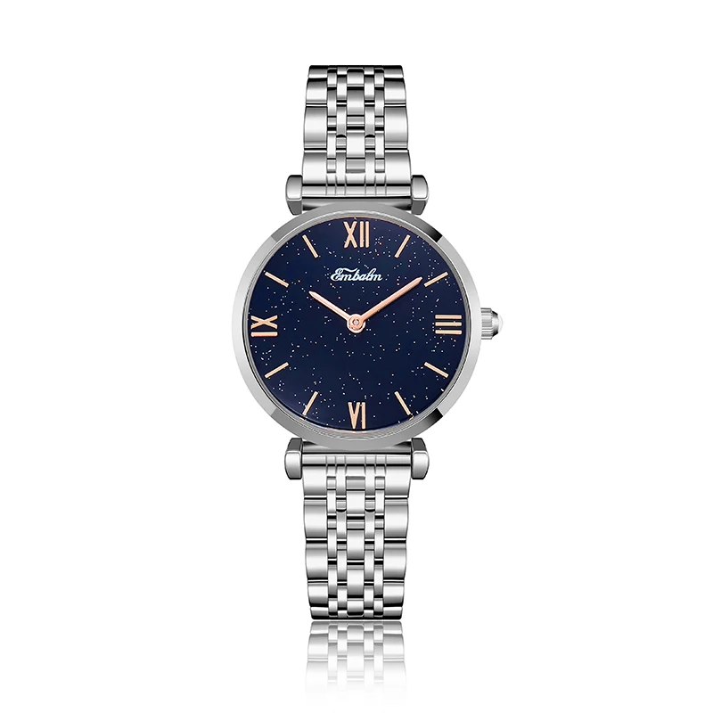 女性用腕時計ローズゴールド高級ダイヤモンドファッションエレガントなドレスステンレス鋼レディース女性腕時計ギフト防水