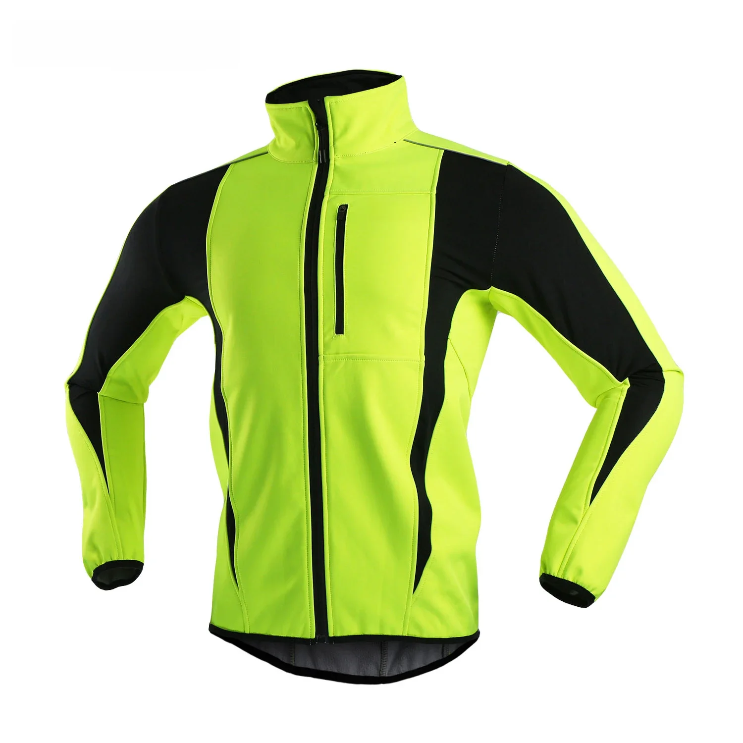 AliExpress ARSUXEO Men's Winter Cycling Jacket Thermal Fleece Softshell Windbreaker Waterproof Breathable Reflective Bicycle Clothing