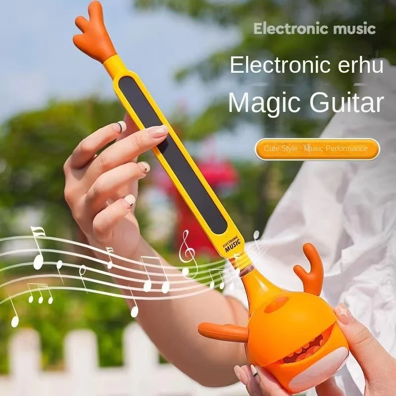 Otamatone เครื่องสังเคราะห์เสียงมหัศจรรย์แบบพกพาเครื่องดนตรีไฟฟ้าญี่ปุ่นของขวัญสำหรับเด็ก