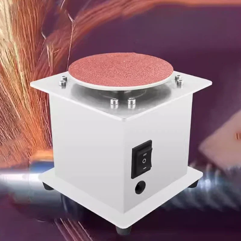 Sandpaper Sticky Disc Table Grinder Mini Electric Multifunctional Engraving Punching Polishing Machine Chuck Grinder 220V