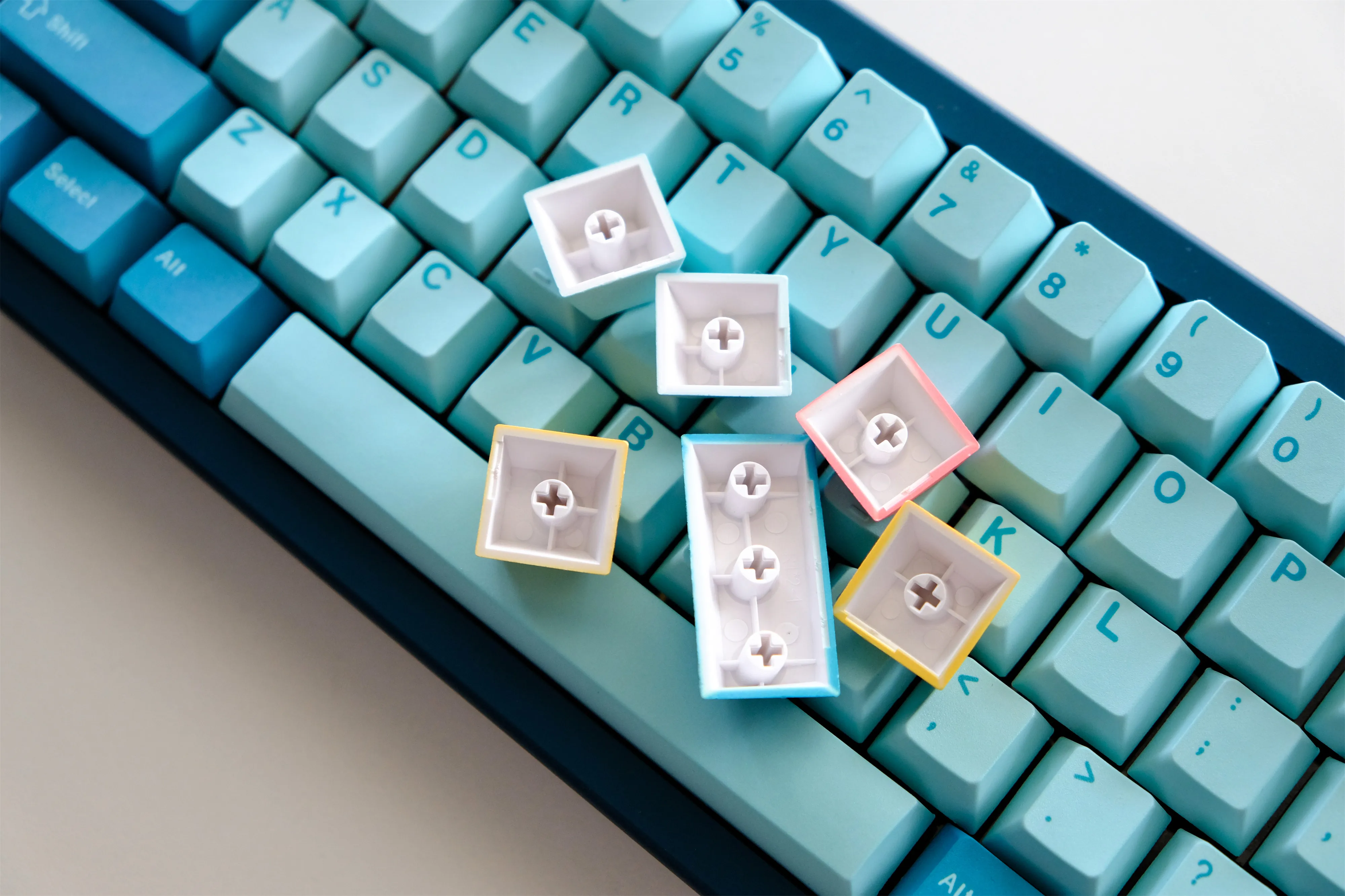 Imagem -04 - Gmk Retro Game Console Keycaps Pbt Keycaps Perfil Cereja Dye-sub Teclado Mecânico Personalizado 129 Chaves