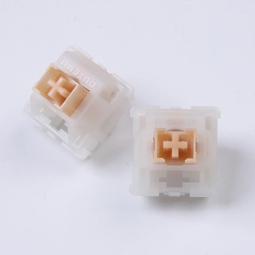 MON Star gear OTemu Cream Yellow PRO Tact tiles Low noise keyboard switch 80 pieces 90 pieces 100 pieces 110 pieces