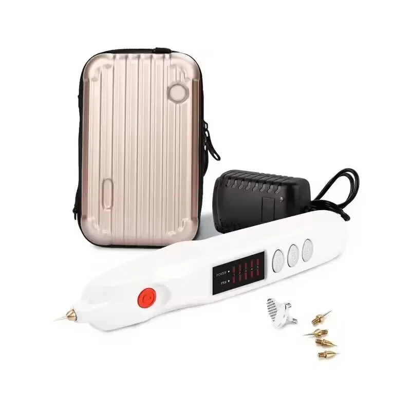 Stylo Plasma pour l'élimination des grains de beauté de la peau, Machine à taches de rousseur, étiquette de verrues du visage, stylo de détatouage, outil de soins de beauté pour points noirs