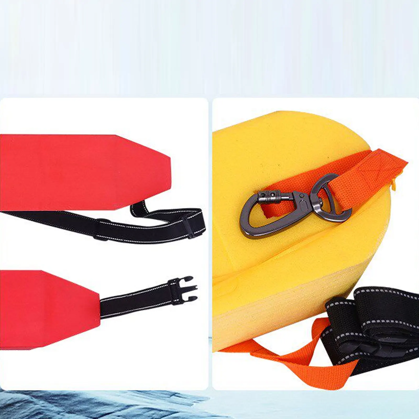 

Professional Lifeguard Help Tube EVA Marker Buoy Floatation Rescue Equipment for Outdoor Water Sport Diving Snorkeling
