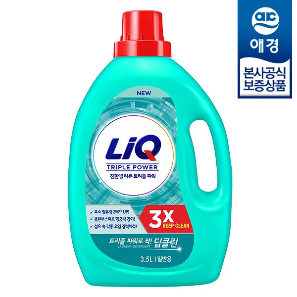 [Aekyong] liqueur Jin Han Gel Deep-clean Triple Power 3.5L x 1 pc