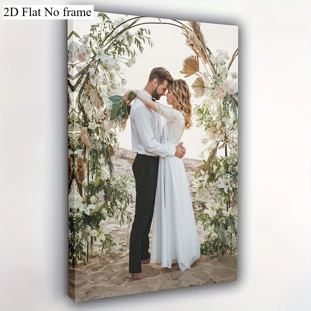 Lienzos artísticos Personalizados: Obras De Arte Impresas,Especialmente diseñadas Para Bodas, Graduaciones Y Retratos Familiares