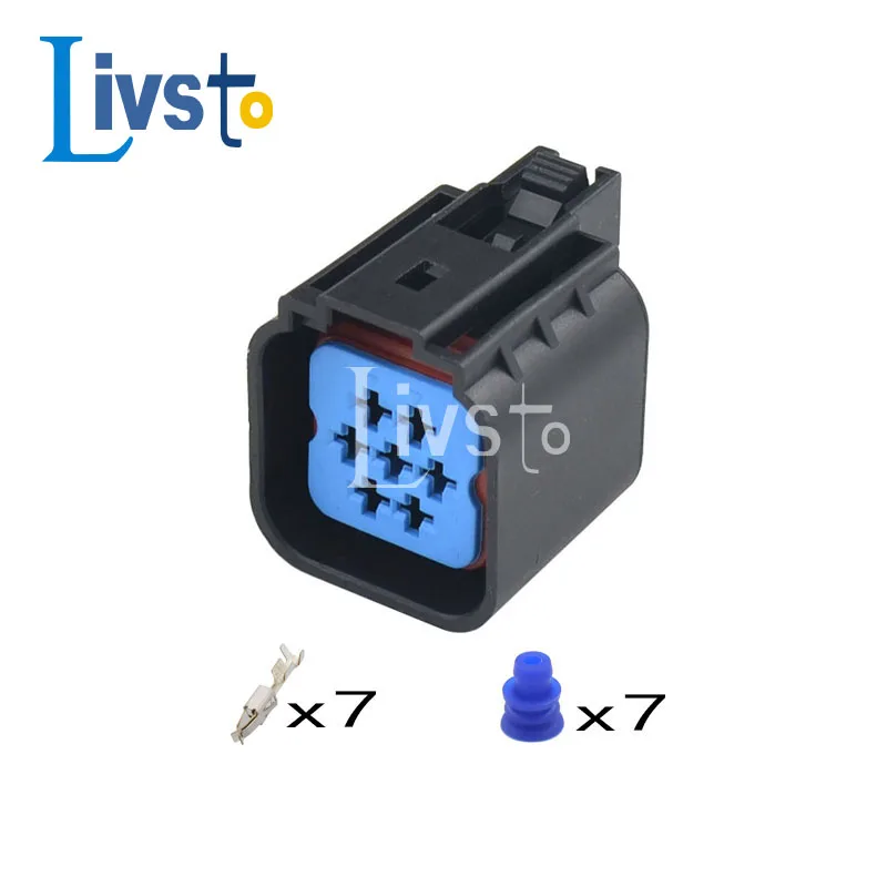 5/10/20 Sets 7 Pin 3.5mm Female Waterproof Auto Wire Harness Connector DJ7076Y-3.5-21