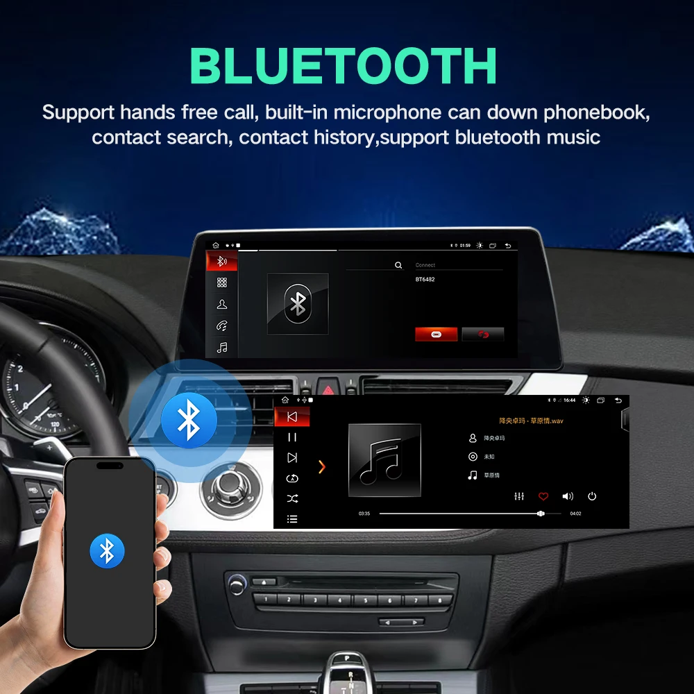 Multimedia Screen Upgrade 2013-2018 For BMW Z4 NBT Navigation System iDrive 10.25