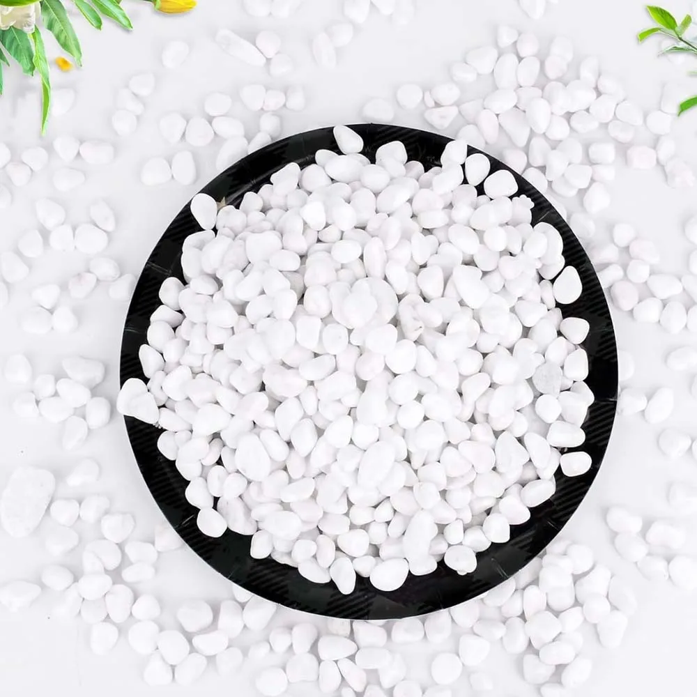 100/300/500g Cobblestone Decorative Stone Marbles for Succulent Bonsai Fish Tank Vase Plant Stone Home Garden Pebbles Decor