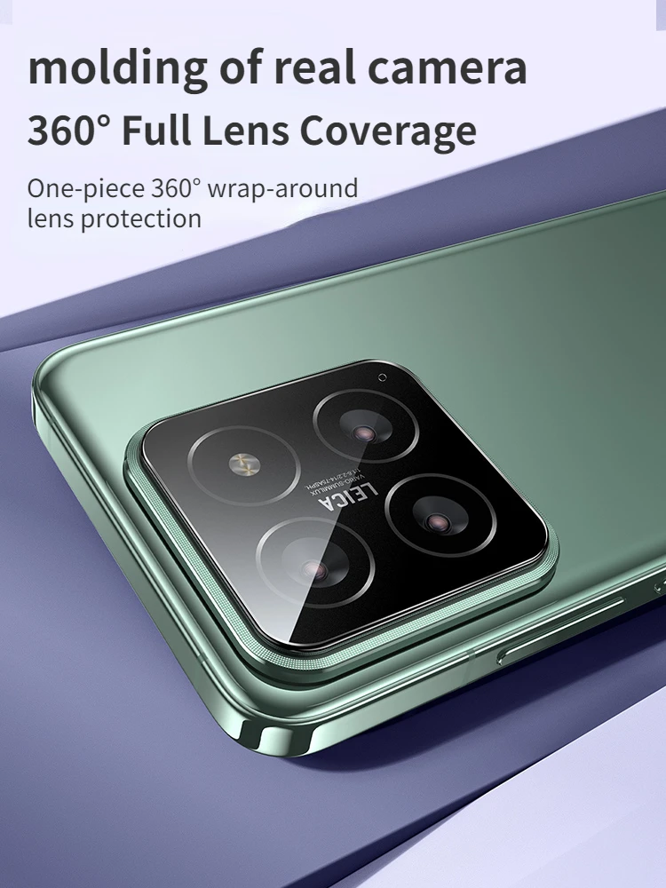 SmartDevil Cristal de lente para Xiaomi mi 14 14 Pro, Protector de cámara antiarañazos, resistente al desgaste, película protectora de lente de