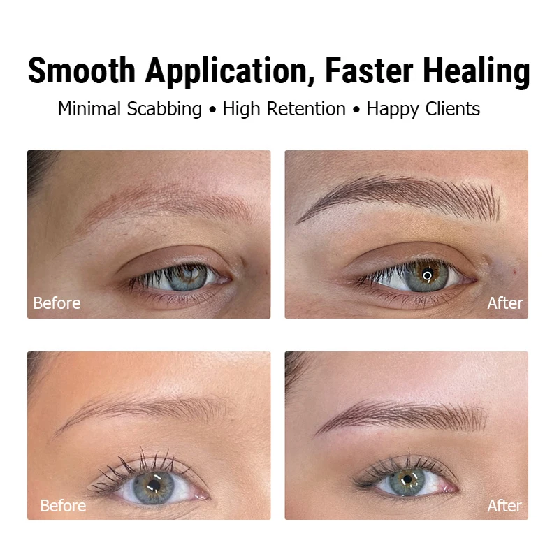 AIMOOSI プロフェッショナル マイクロブレーディング ピグメント ナノブロウ用 |   PMUアーティスト向けREACH認証永久メイクアップタトゥーインク |   3ml