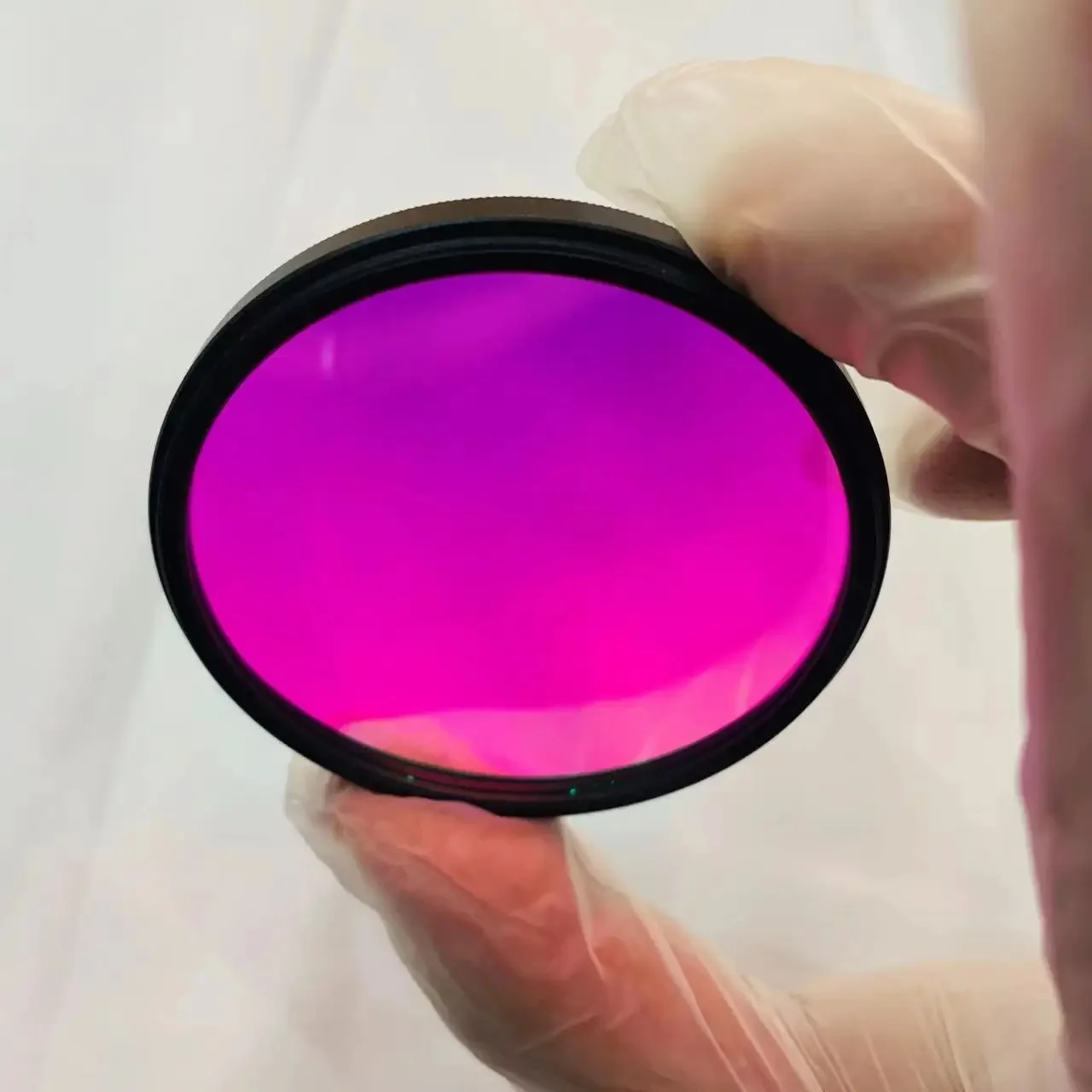 Make Sky Greener And Foliage Multiple Sizes 77mm With Frame Thread Magenta Dichroic Filter Glass  For Photography