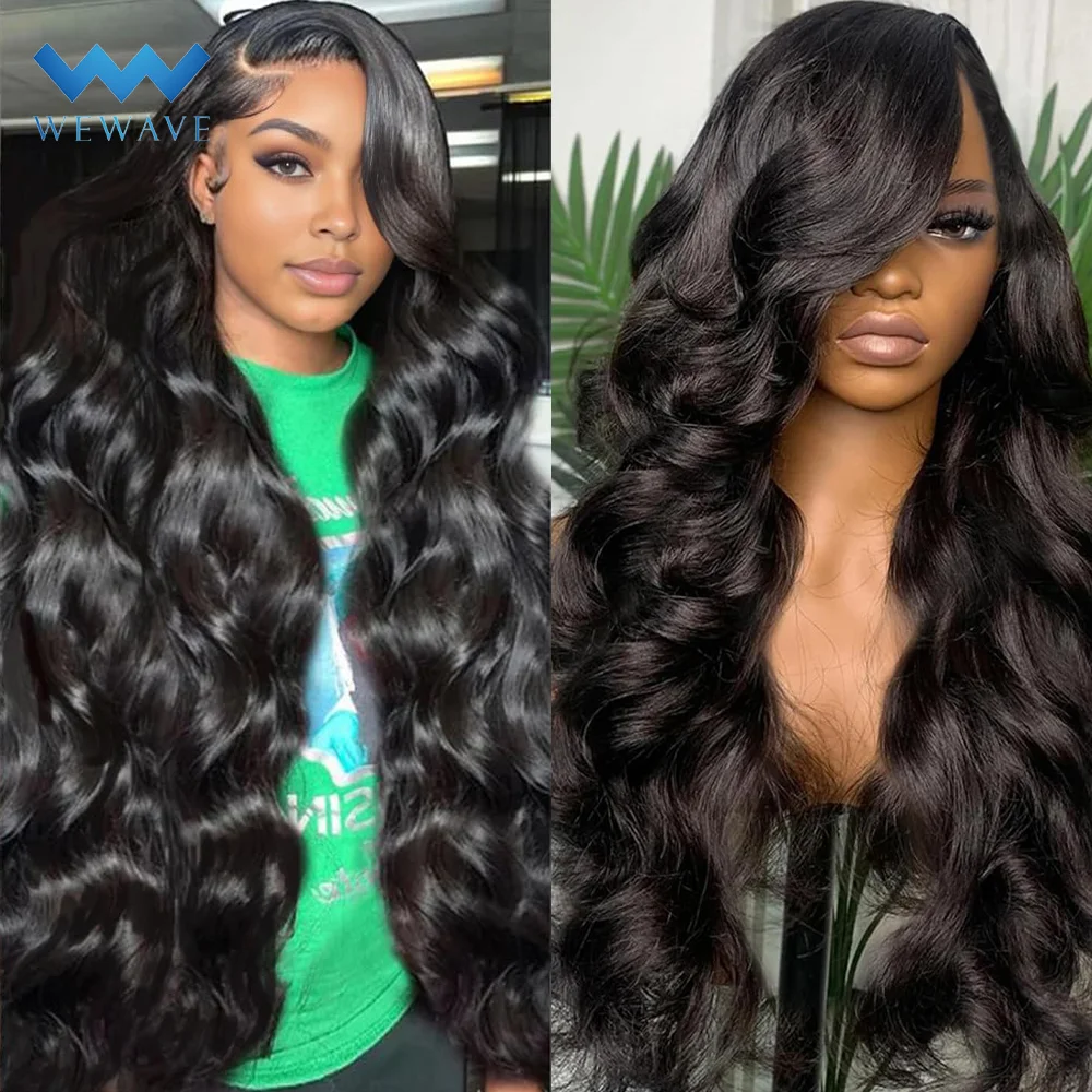 30 inch 13x4 Body Wave Lace Front Wigs Human Hair 13x6 HD Lace Front Wigs Pre Plucked Water Wave Lace Front Wig Glueless Wigs