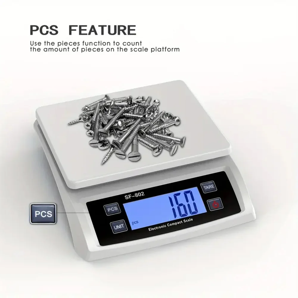 30 كجم /1 جرام LCD ميزان المطبخ الرقمي عالية الدقة المنزل الغذاء الطب الأجهزة الموازين قياس كجم جرام رطل أوقية