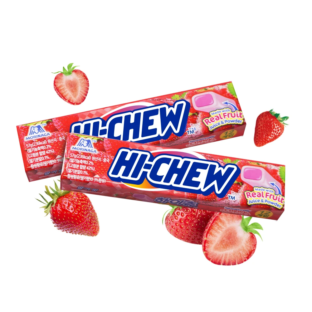 57G x 12 piezas para dar sabor a fresa Morina Ka-i-Chu