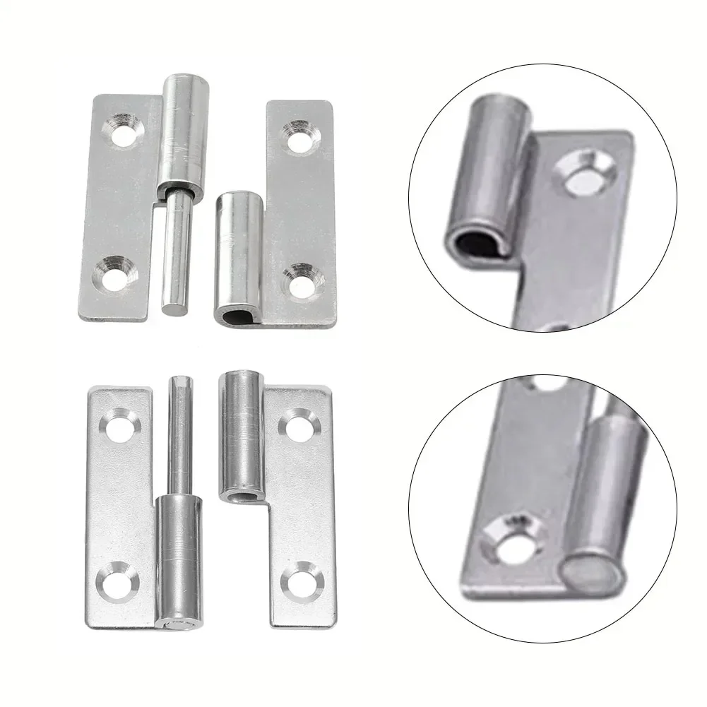 Charnière détachable, Joint coulissant, drapeau, porte détachable, charnière plate robuste en acier inoxydable