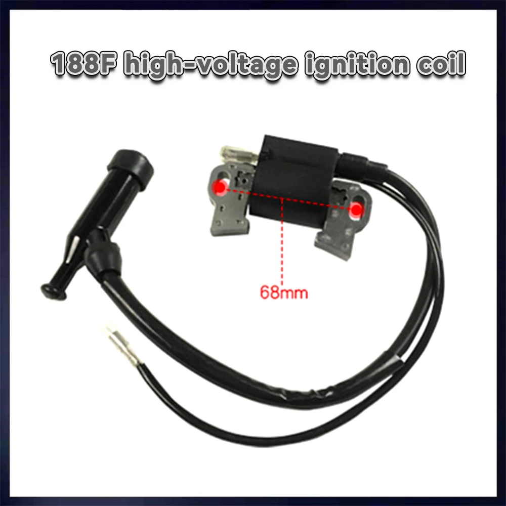 

Lawn Mower Ignition Coil Lawn Mower Ignition Coil High Voltage Pack Accessorie Gasoline Engine 168F/170F/188F/190F Ignition Coil