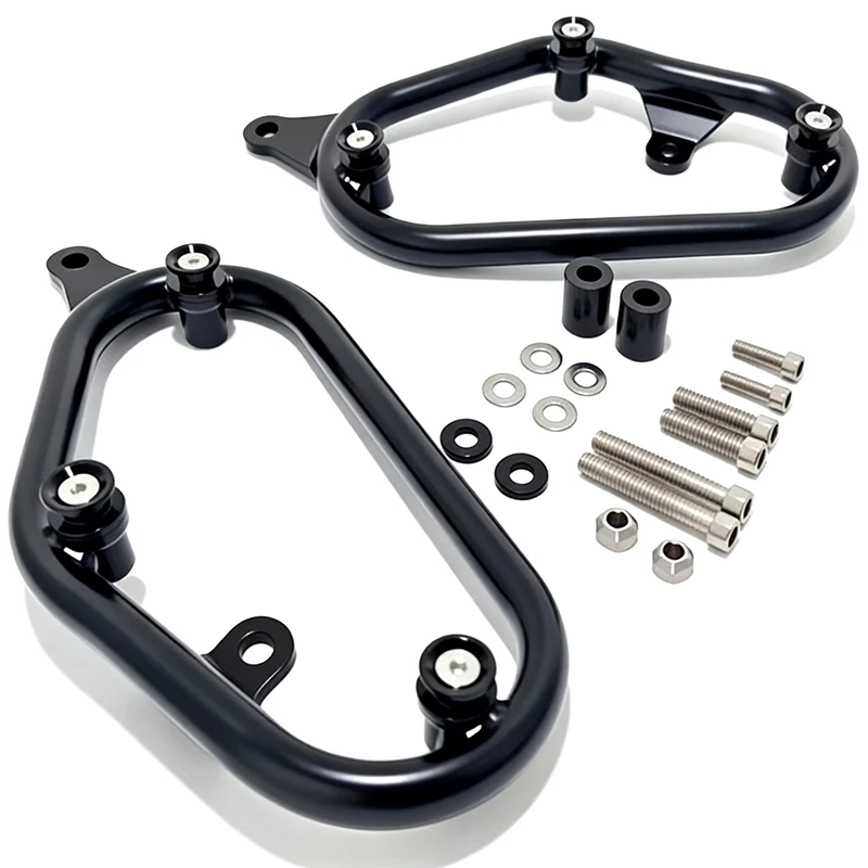 

Черные кронштейны для мотоциклетных кофров, боковые опоры для Rebel 500 300 CMX500 CMX300 2017-2026, держатели для седельных сумок