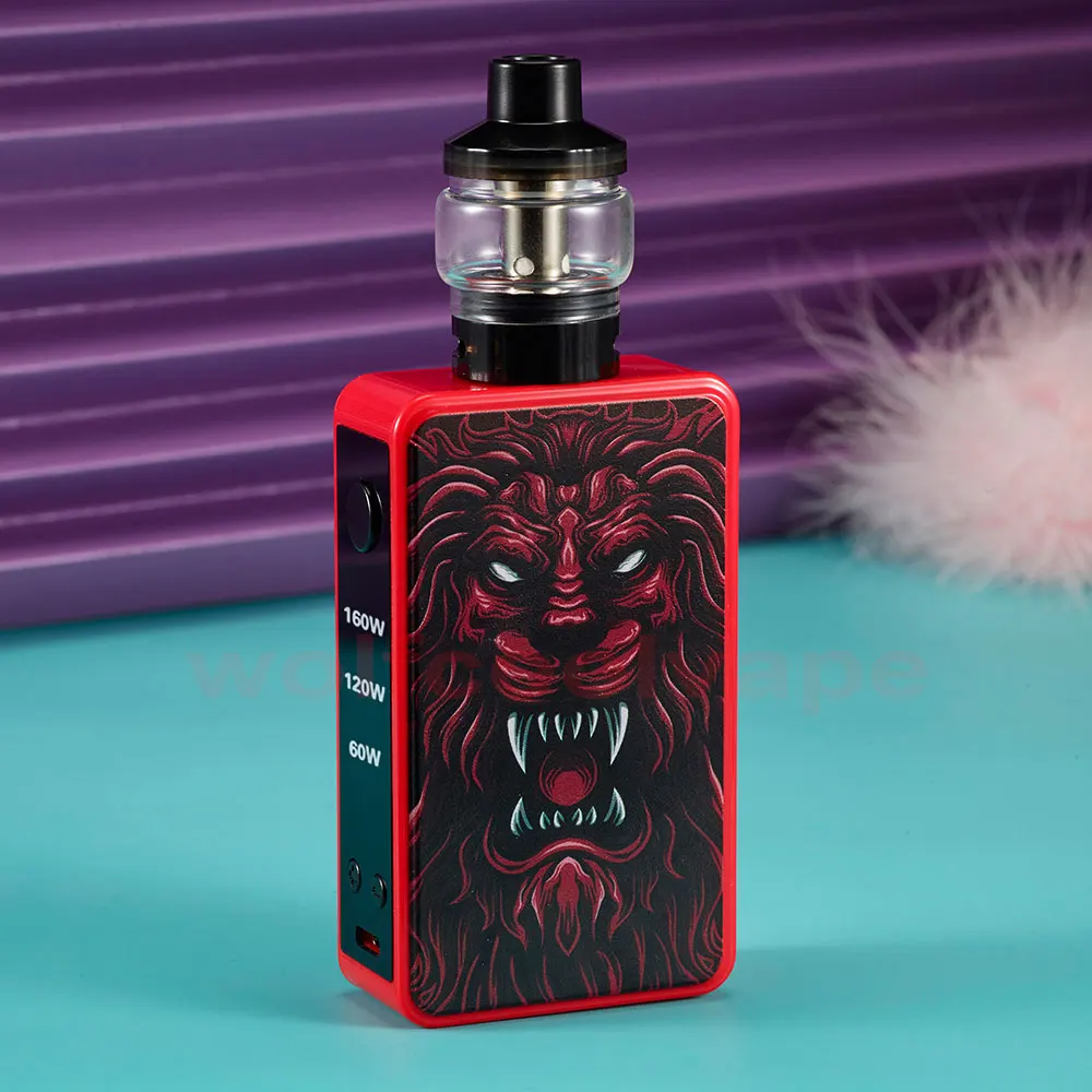 160W Box Mod Kit 60W/120W/160W Power Adjustable 2200mah Battery 3.5ml Atomizer Vaporizer Vape Electronic Cigarettes