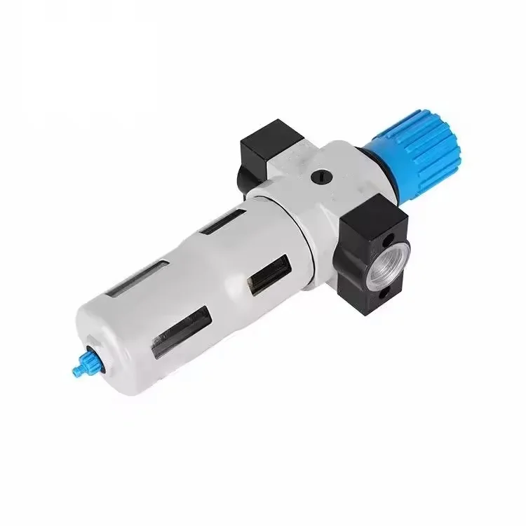 LFR Midi Pneumatic Air Filter Regulator 1/4 3/8 1/2 Inch Medium Size Pressure Regulator for Production Lines & Workshops