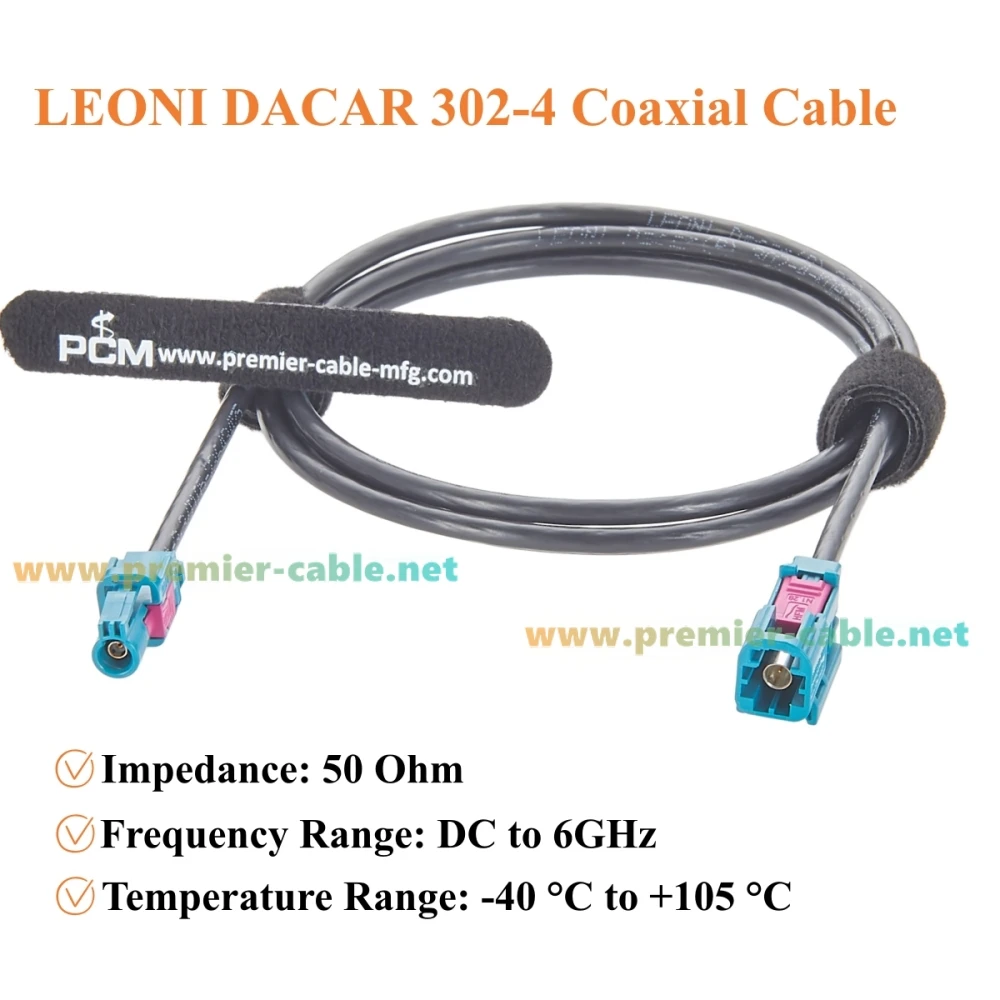 Rosenberger Mini FAKRA HFM Z-Code Stecker auf Buchse RF-Koaxialkabel AMS12A-1M4Z5-Z zu AMK16A-1M4Z5-Z Automotive GPS-Antennenkabel – Detail 5