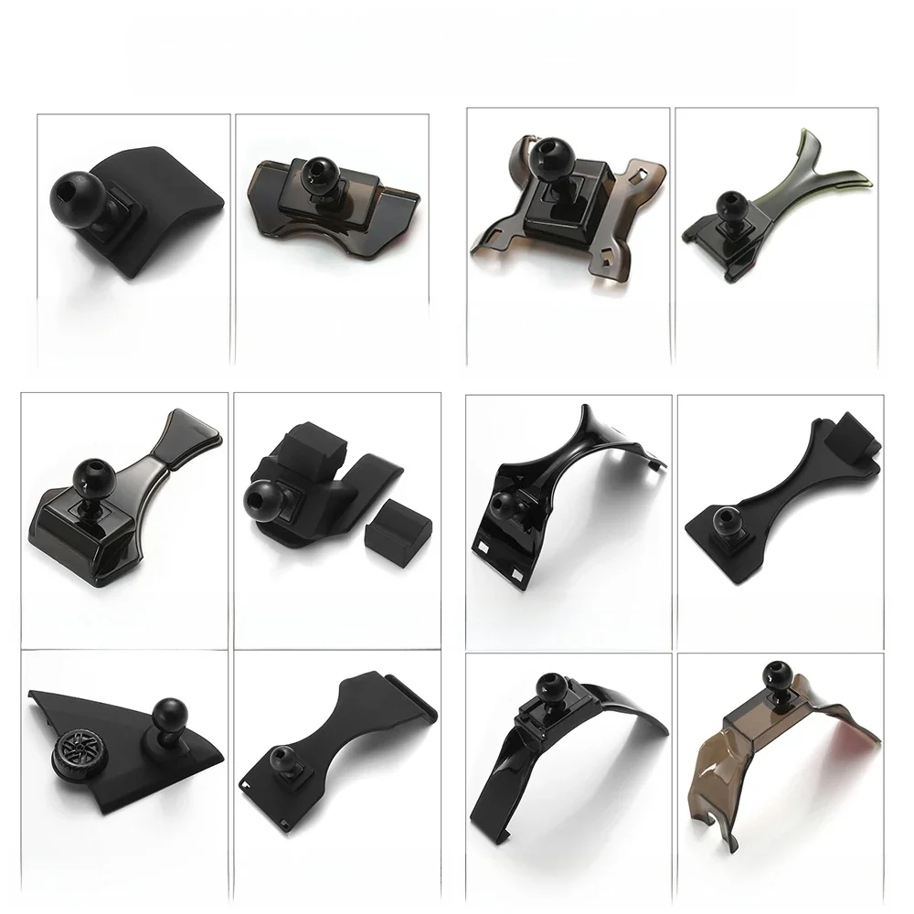 Support de téléphone portable pour voiture, support de Navigation, Base dédiée pour Mercedes Benz E300L E S C GLC classe A CLA, support de sortie d'air pour voiture