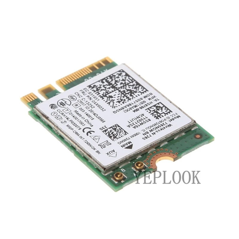 Tarjeta Wifi inalámbrica N 7265, 7265NGW BN 7265BN, 300Mbps, 2,4 Ghz, BT4.0, NGFF, M.2, para L450, L540, T450, T550, E450, E550, G70-70, G70-80