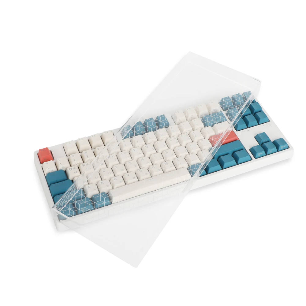 Apco AKR01 TKL Acrylic Tenkeyless Keyboard Cover Cover Cube Pattern AKR01 TKL Acrylic Roof Tenkis