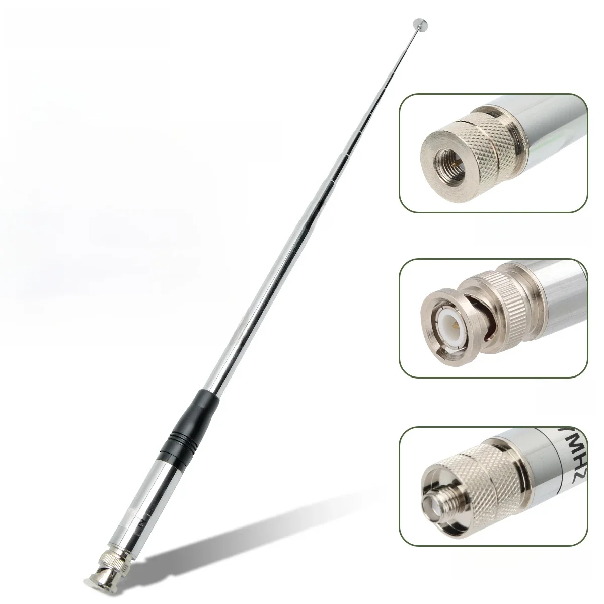 ABBREE 27MHz SMA-Female/SMA-Male/BNC Ręczna teleskopowa antena CB do Quansheng UV-K5 UV-K5(8) baofeng UV-K61 Walkie Talkie — zdjęcie 2
