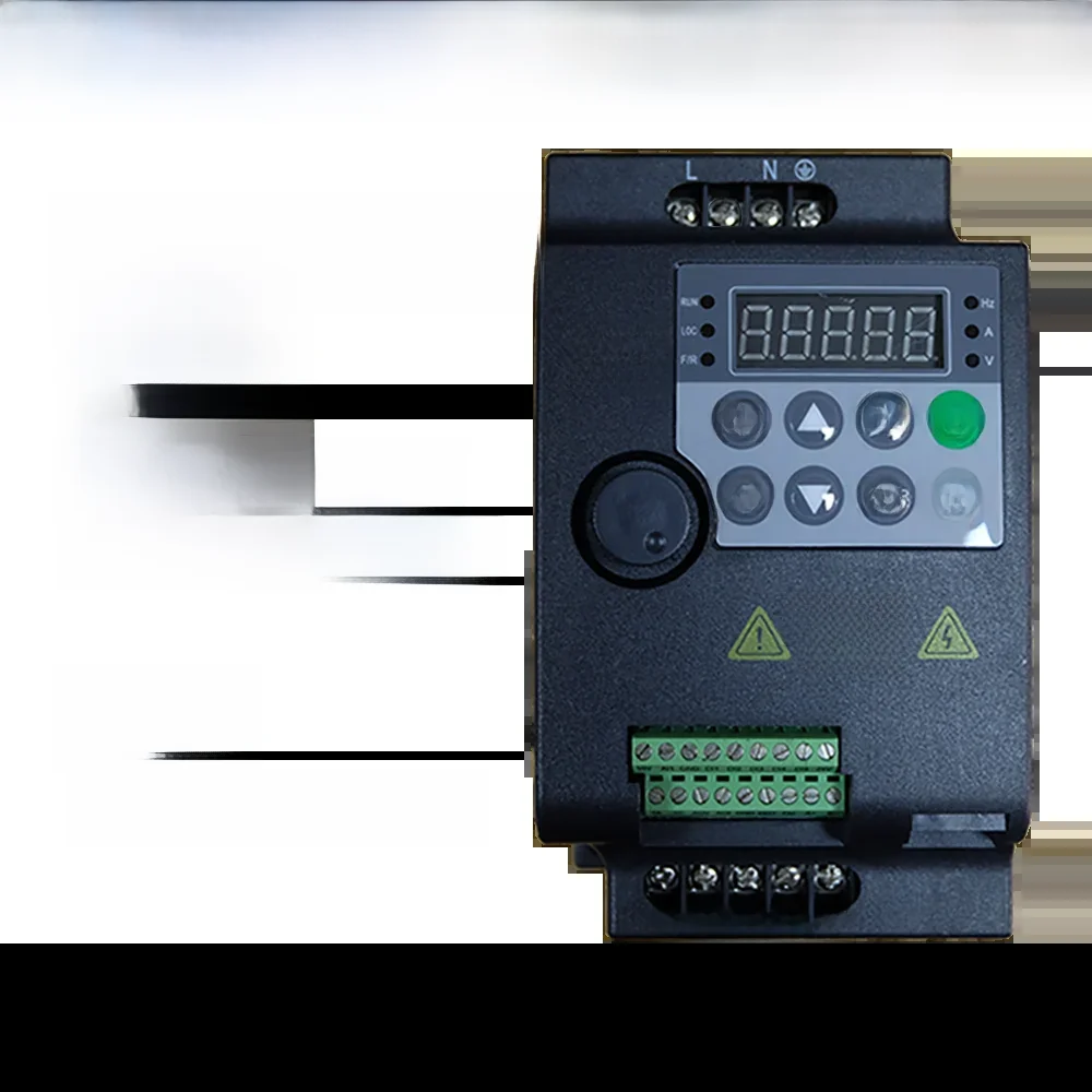0,75 kW/1,5 kW/2,2 kW/3,7 kW/5,5 kW 1/2/3/5/7,5 PS 380 V VFD Frequenzumrichter Konverter Motorgeschwindigkeit Vektorsteuerung Wechselrichter