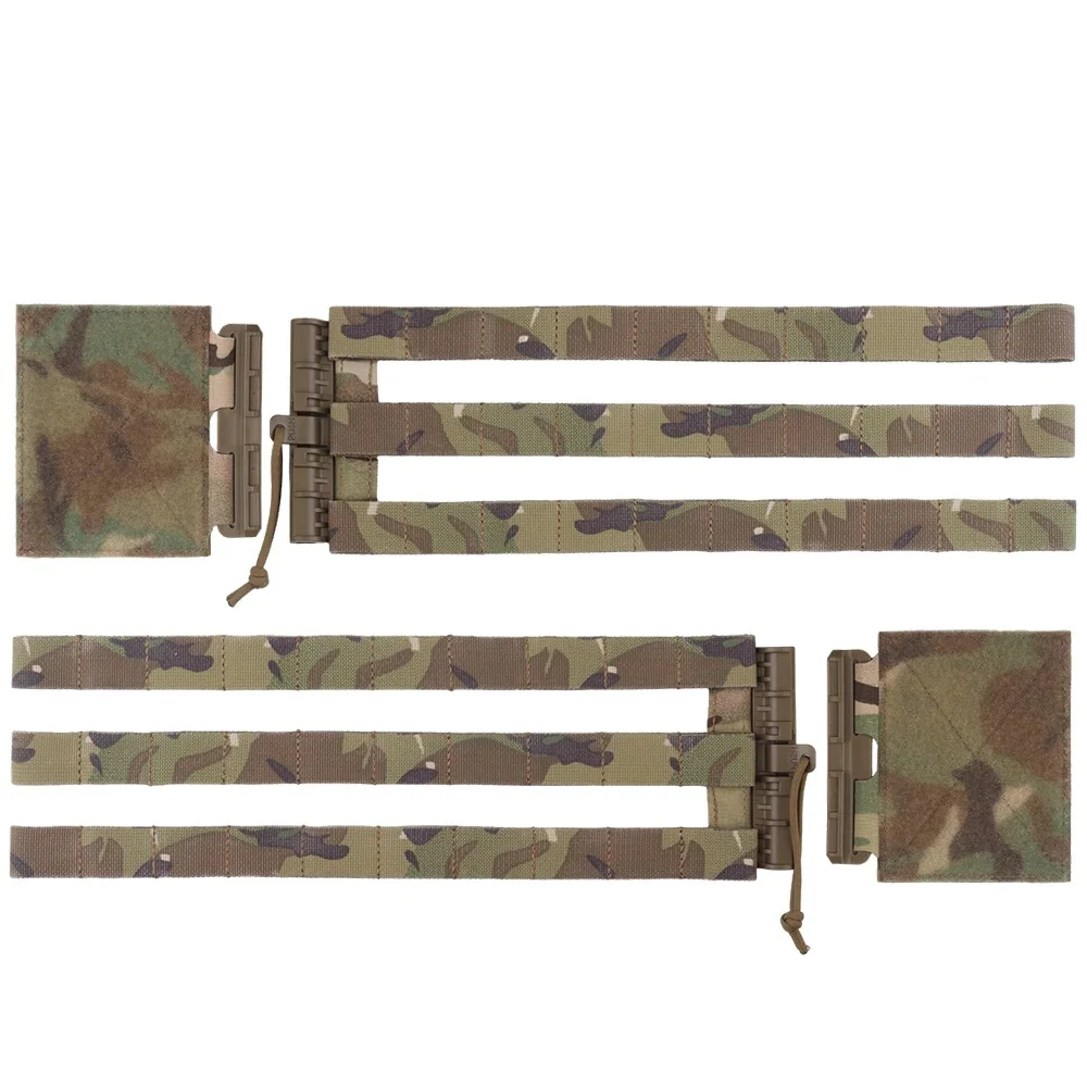 2 szt. Kamizelka taktyczna klamra szybkiego uwalniania LV119 AVS JPC SPC polowanie Airsoft taktyczny Plate Carrier Cummerbund Molle pas biodrowy — 2