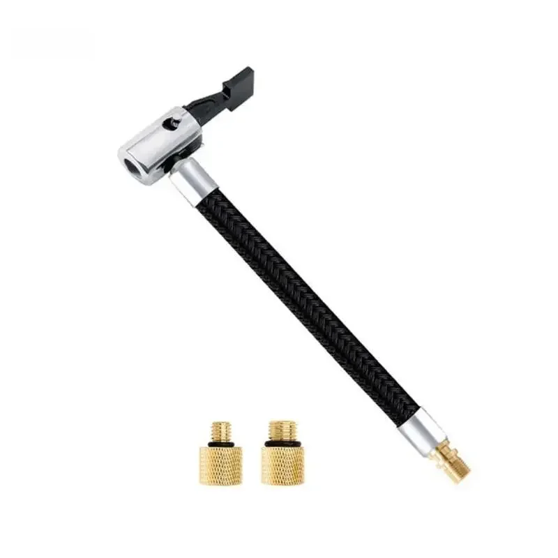 AliExpress QILEJVS 6XDB Tyre Hose Inflator Connector Air Tire Chuck Inflator Extension Hose with M6 Adaptors for Bicycle Car Tire