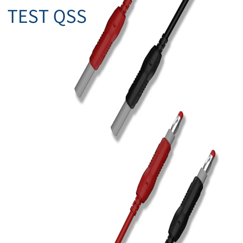 

QSS Тестовые провода 2 шт., красный/черный, 1 м