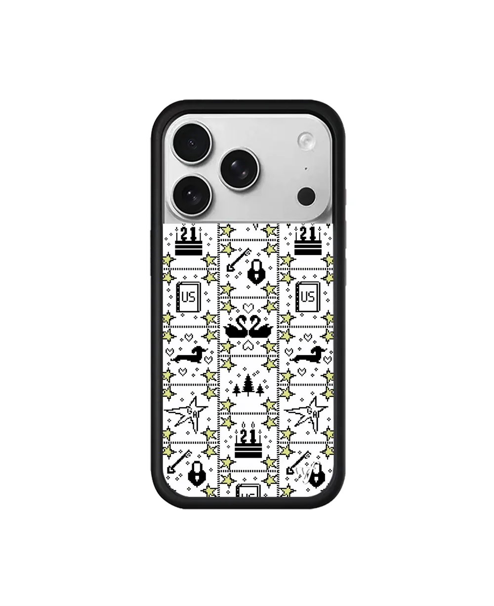 Wildflower INS الفراولة XCX جوز الهند جراب هاتف ل 17 16 15 14 13 12 برو ماكس زائد 16 15 برو ثلاثية الأبعاد WF الحب منقوشة الأحمر الخوخ غطاء #2