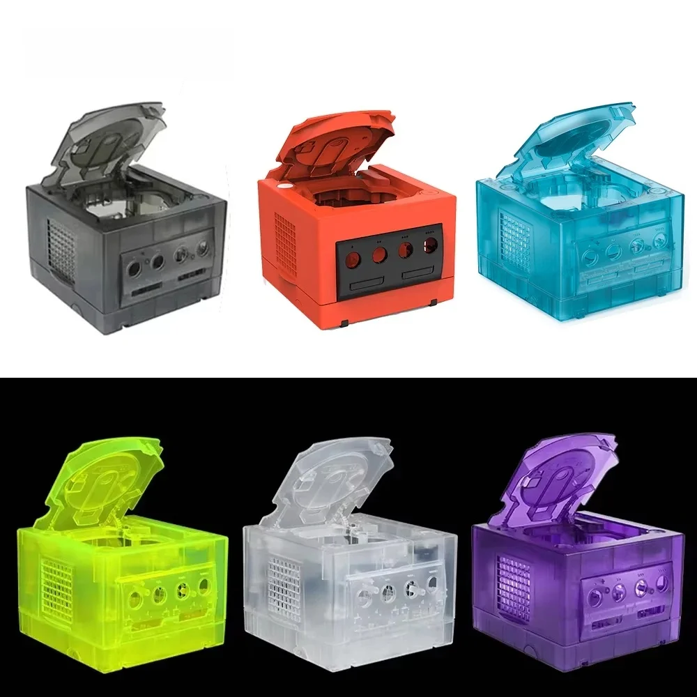 BitFunx NGC przezroczyste pudełko wymienne etui do konsoli do gier wideo DOL-001 i DOL-101 NGC GameCube Retro — zdjęcie produktu 7