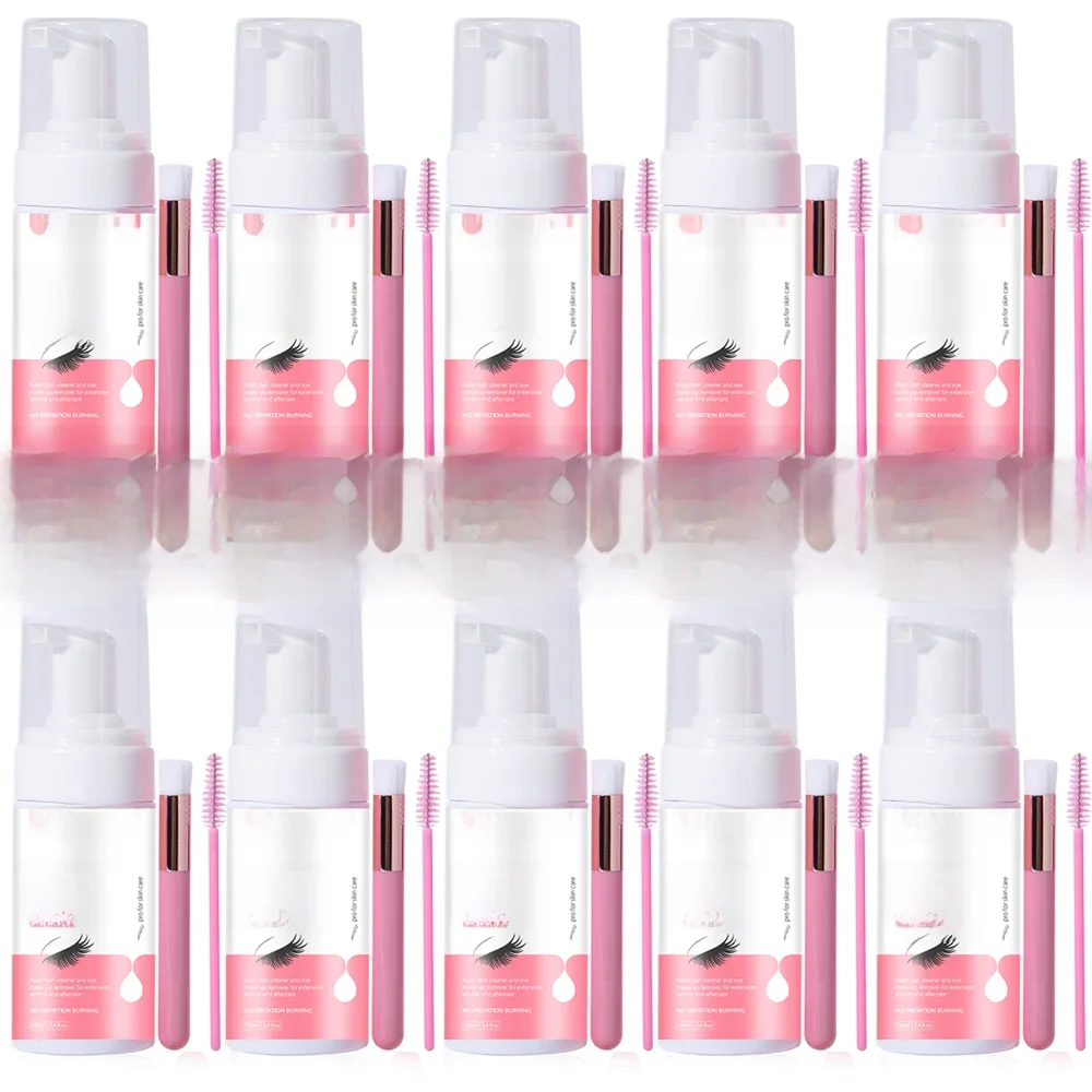 Profession elle Lan thome Wimpern verlängerung Shampoo Schaum tief sauber Reiniger für Make-up-Tools