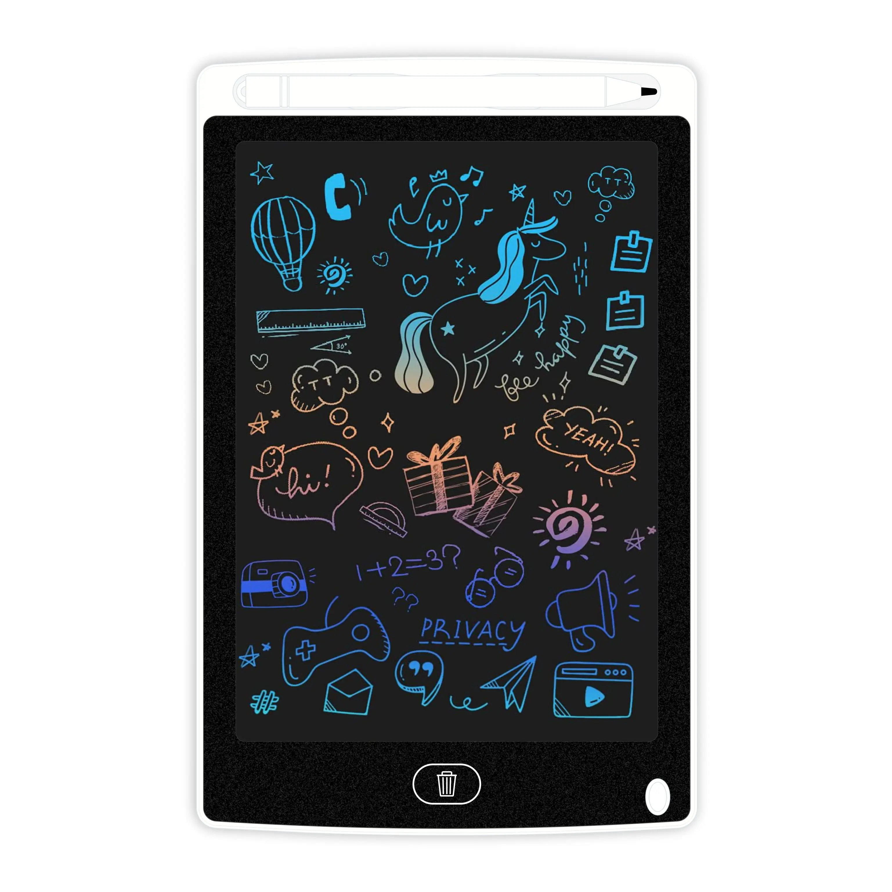 12.5-inch LCD handwriting board, electronic drawing board, children's drawing board, hand drawing board, small blackboard