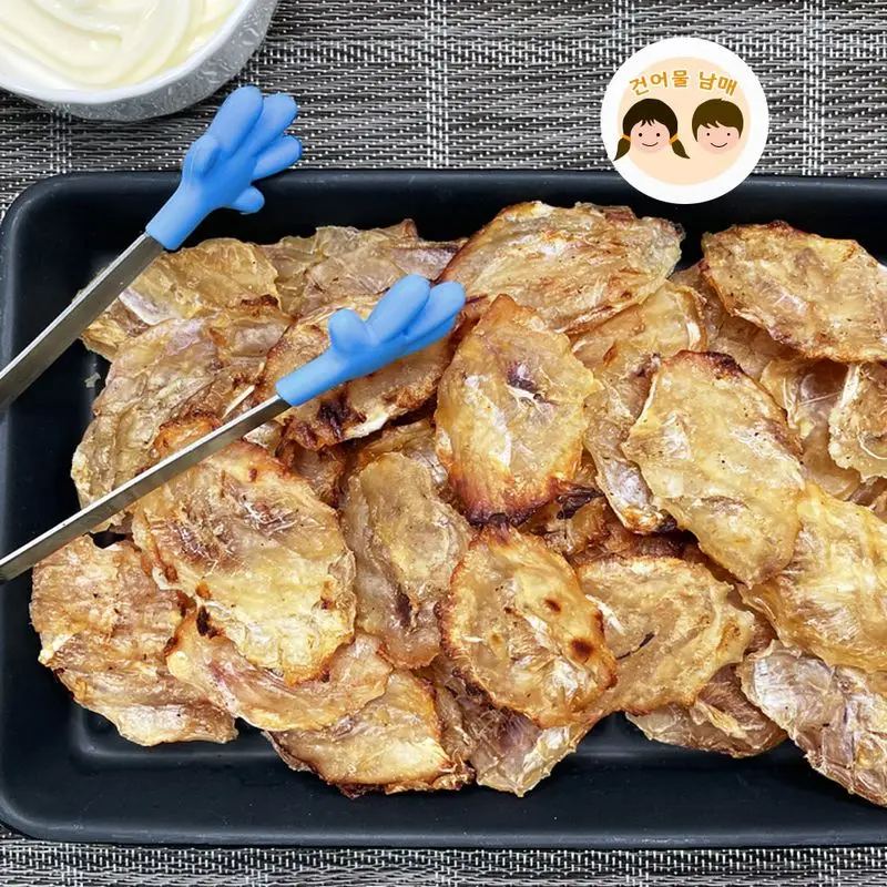 간단하게 먹을수 있는 구운 동전쥐포 300g 국내가공 맥주안주 간식