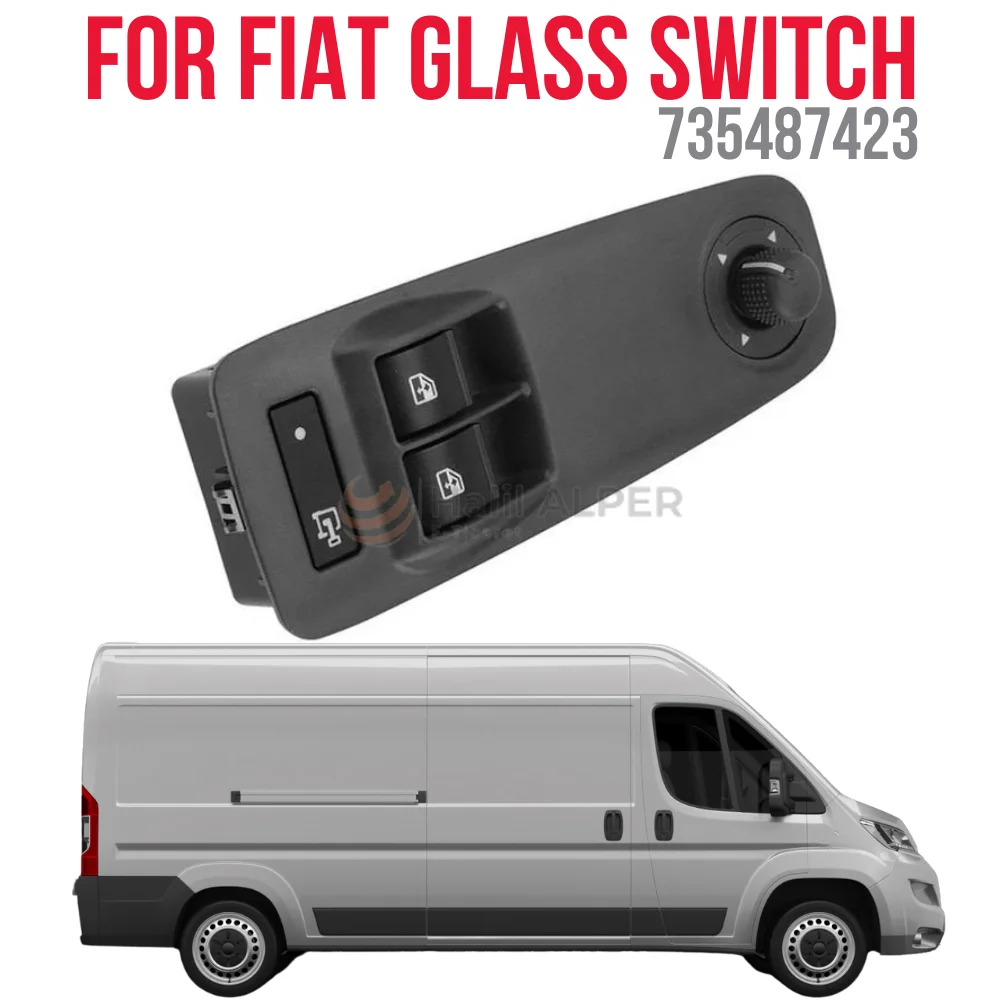 

FOR WINDOW BUTTON LEFT DUCATO 3 (MIRROR ADJUSTABLE) ( 6490.X9) OEM 735487423 SUPER QUALITY HIGH SATISFACTION AFDABLE PRICE FA