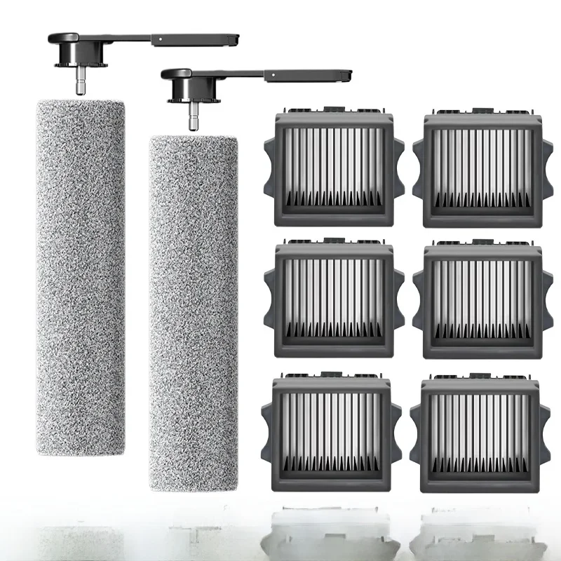 Pièces pour aspirateur sec et humide Tineco Floor One Switch S6 Stretch S6, brosse à rouleau consommable, accessoires de filtre HEPA