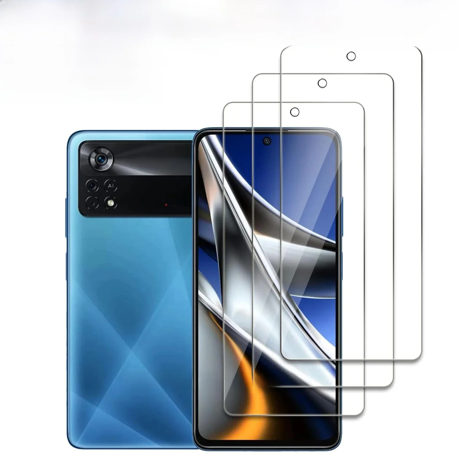Pour Xiaomi POCO X4 Pro 5G Film de protection d'écran en verre trempé