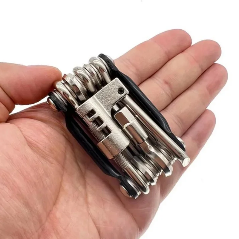 AliExpress 11 in 1 Bicycle Repair Tool Kit Mountain Bike Wrench Screwdriver Chain Hex Spoke Multifunction Bicycle Repair Set Cycling Tool