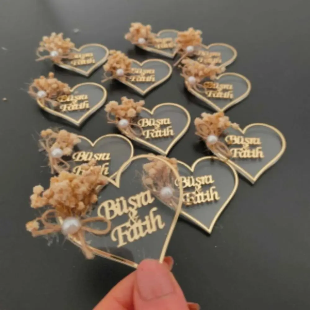 Epoxy Magnet 50 PCs Customizable Wedding Engagement Baby Shower Birthday Party And In All Organizations With You